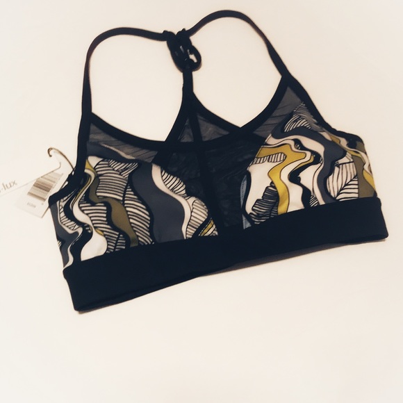 Botanic Yoga Bra Multi-Plume LUKKA LUX- Size S-NWT - Picture 2 of 6